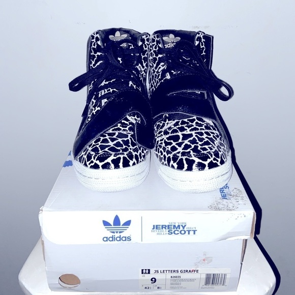 Jeremy Scott Adidas JS Lettters Giraffe us9 grail​​​​​ - Picture 2 of 6